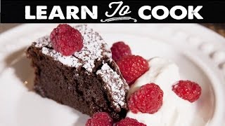Learn To Cook: How To Make Flourless Chocolate Cake