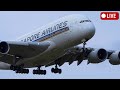 🔴LIVE | LONDON HEATHROW - MEGA A380 Wingfluff @2:33:52 #live #aviation