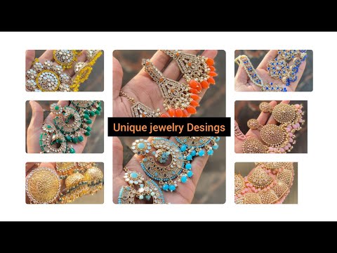 Unique & Trendy Jewelry Desings For Girl/2022