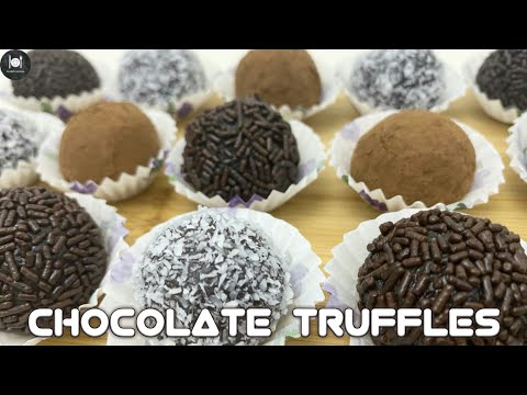 Brazilian Chocolate Truffles Recipe | Chocolate Truffles Recipe In 3 Ingredients | Farahil’s Kitchen