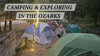 Camping at the Buffalo River & Exploring in the Ozarks