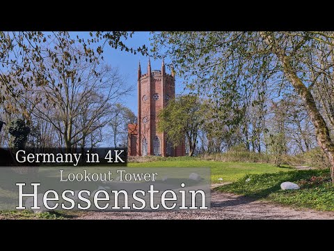 【4K HDR】 Der Hessenstein - Ein Besuch des antiken neogotischen Aussichtsturms nahe Gut Panker