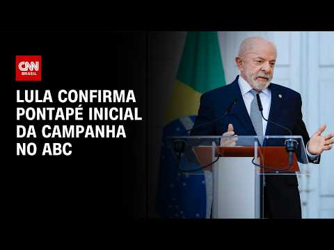 Lula confirma início de campanha no ABC e gera incerteza sobre primeiro debate | LIVE CNN