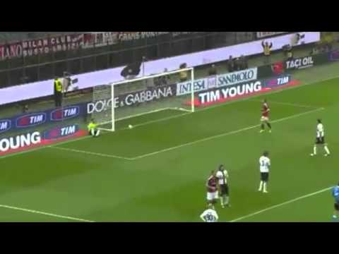 Milan-Parma 4-1, 2° gol di Nocerino