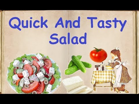 Quick And Tasty Salad / Book of recipes / Bon Appetit