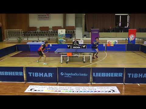 DKV Borges Vall - CTT Royal Alpa Schaerbeek Woluwe 3:2 29.10.2017. best points