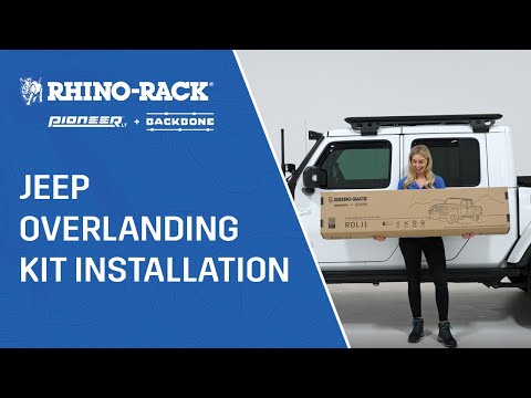 Rhino-Rack | Overlanding Kit Installation for Jeep Gladiator and Wrangler