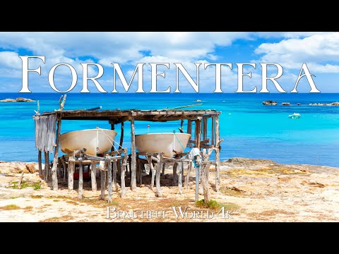 Formentera 4K – Crystal Waters and Quiet Shores of Spain’s Purest Island – Relaxing Music