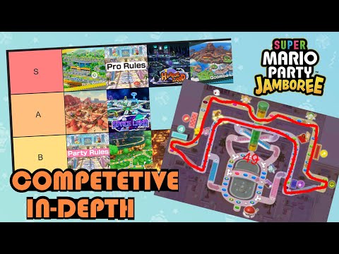 Deep Analysis from a Competitive Player + Tier List [Super Mario Party Jamboree 1.1.0]