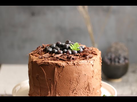 Easy & Best Decadent Triple Chocolate cake with double chocolate frosting perfect for Choco lovers