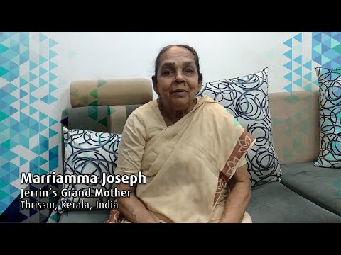 Kurumattathu Family Wishes for Jerrin & Ashna Marriage