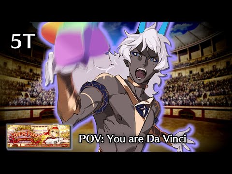 [FGO NA] Da Vinci EQ – Arjuna Alter 5T | Grand Nerofest 2023