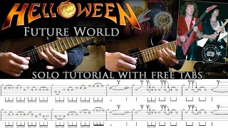 Helloween - Future World guitar solo lesson (with tablatures and backing  tracks)