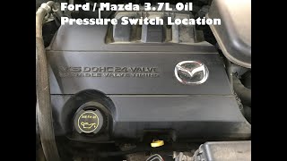 Mazda CX9 3.7L Oil Pressure Switch Location