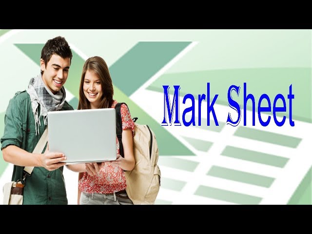 הגיית וידאו של marksheet בשנת אנגלית