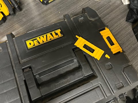 DeWalt TStak - How to remove and install a clip