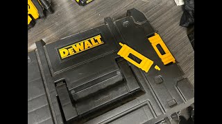 DeWalt TStak - How to remove and install a clip