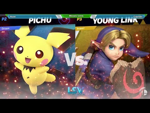 Nhan (Pichu) vs Colinies (Young Link) - LSW 2 Smash Ultimate Tournament