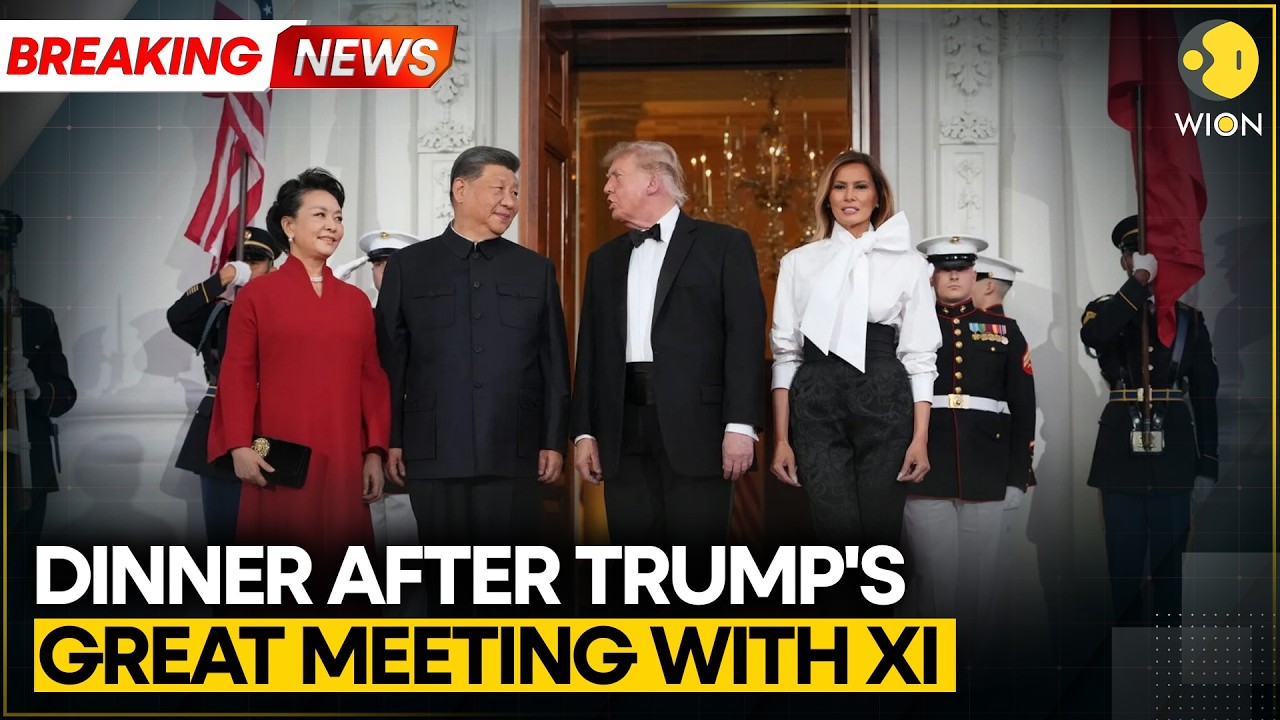 Trump-Xi Summit: Trump Raises a Toast to Xi & China-US Relationship | WION Breaking