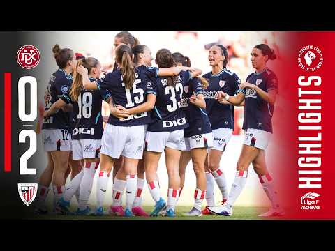 Imagen de portada del video RESUMEN I DUX Logroño 0-2 Athletic Club I Liga F 2025-26 J29