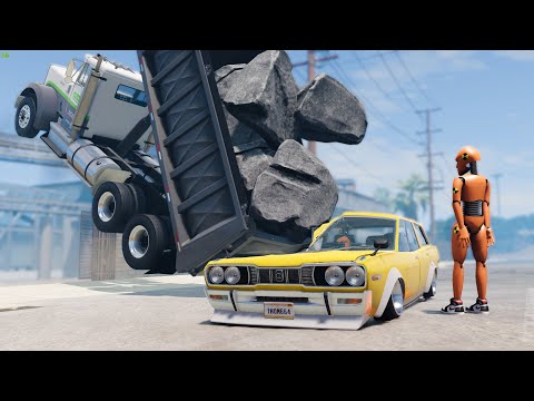 Dummy's Bad Day 😱 #2 - BeamNG Drive Crashes