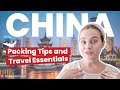 What to Pack as an International Student Travelling to China 🧳 ✈️ 🇨🇳