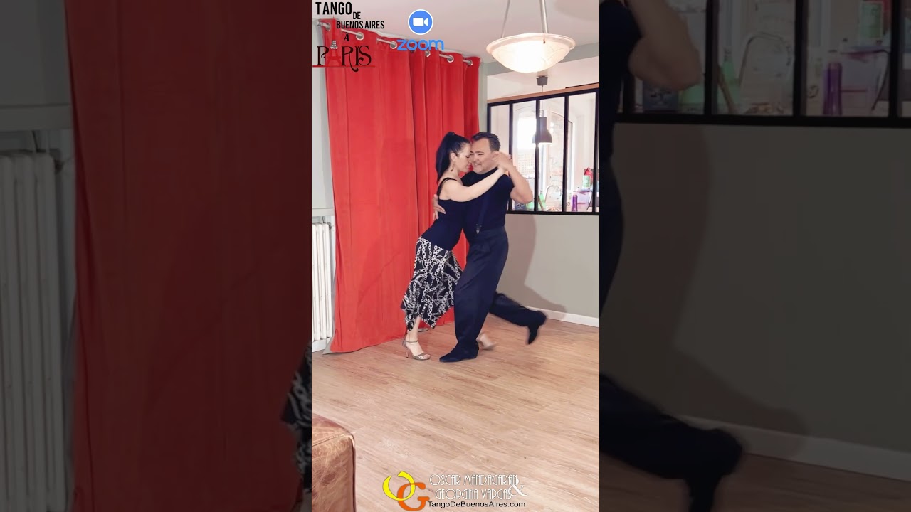 #milonga Step traspies #milonguero #tangosteps Georgina Vargas Oscar Mandagaran