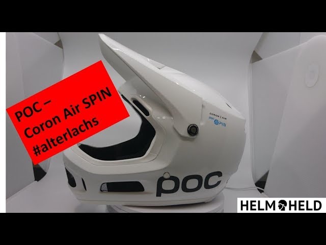 Видео о Шлем POC Coron Air Spin (White Glossy)