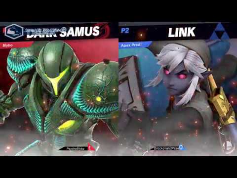 S@PS 89 Ultimate Singles - PsychoMyko(Dark Samus) vs BrockoliandPeas(Link) Grand Finals