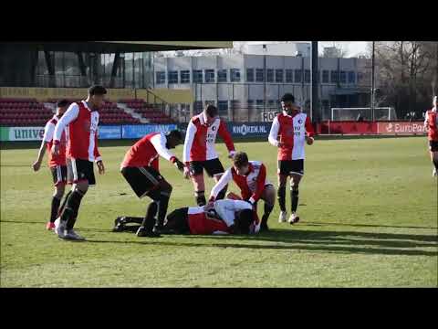 3e & 4e goal van SC Feijenoord tegen vv Smitshoek op 11 mrt 2023