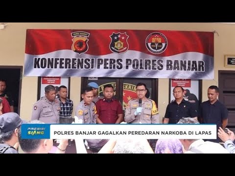POLRES BANJAR GAGALKAN PEREDARAN NARKOBA DI LAPAS