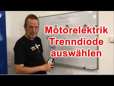 Bordelektrik #4 - Batterie Trenndiode auswählen.