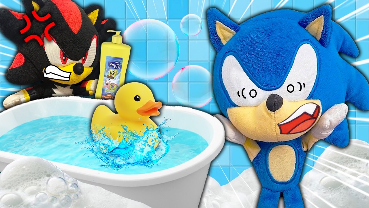 Sonic's BATH! - Blue Blur Squad