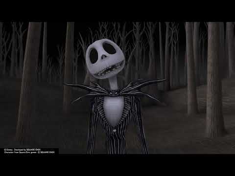 Kingdom Hearts II Final Mix (PS4) Cutscene #221 - Jack Skellington discovers door to Christmas