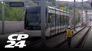 Questions about the completion date of the Eglinton Crosstown LRT