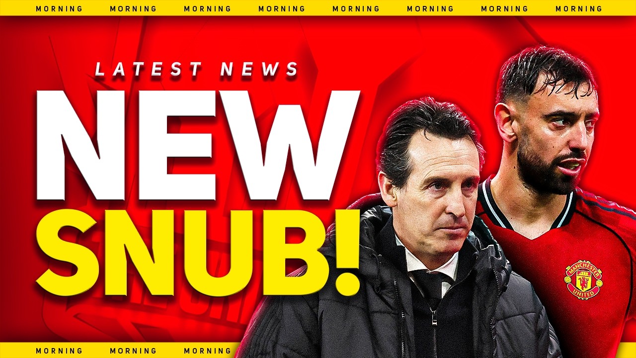 United REJECT Emery! Bruno DECISION! Man Utd News