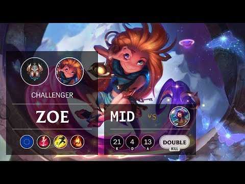 Zoe Mid vs Neeko - EUW Challenger Patch 9.13