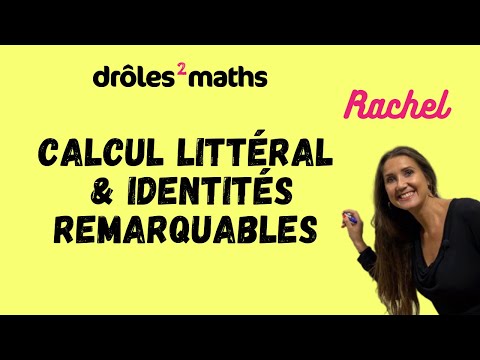 Replay Cours 3ème - Calcul littéral & Identités remarquables