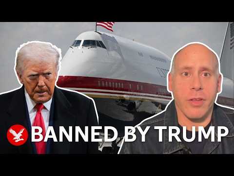 I asked Trump a question and now I've been banned