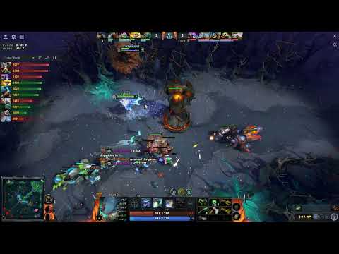 ATF - Slark Safelane | Dota 2 7.32c Gameplay