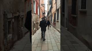 Narrow Streets of Venice (Italy)