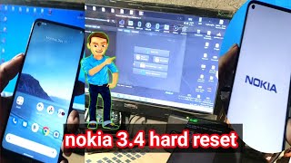 Nokia 3.4 pattern pin password remove 1clck ll Hard reset Nokia 3.4