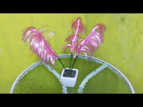 cara buat bunga buatan