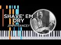 Shave' Em Dry (Jimmy Yancey) - Piano Tutorial