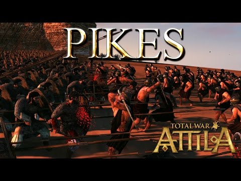 Pikes vs Athar's Chosen Head On - Total War Athar Mechanics