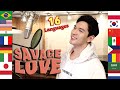 Savage Love Multi Language Cover 1 Guy Singing In 16 Different Languages Travys Kim