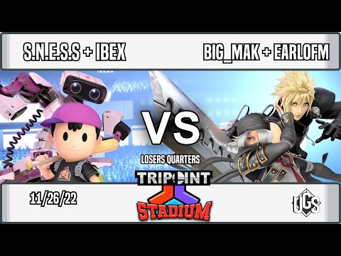 Tripoint Stadium - Losers Quarters - S.N.E.S.s + IBEX Vs. big_mak + EarlOfM