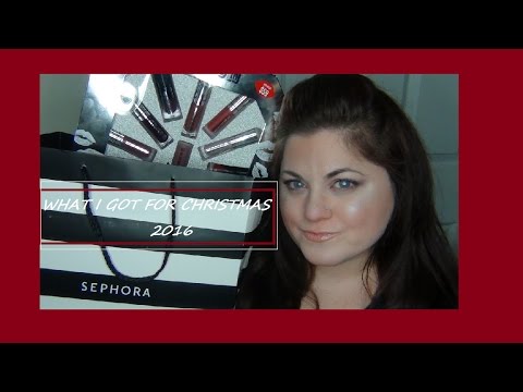 WHAT I GOT FOR CHRISTMAS 2016|Cynthia B.