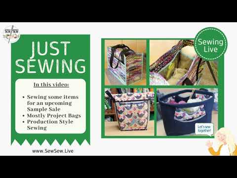 Just sewing today...stuff for sample sale...sewn by Sew Sew Live