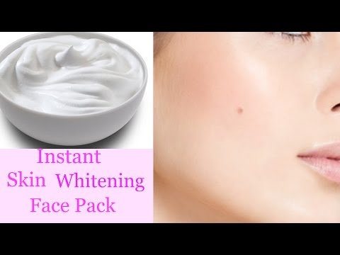 Instant Whitening Face Pack || Get Lighten Skin Instantly || 100% guarantee Video